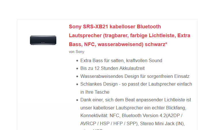 SONY-SRS-XB21-für-einen-Schnäppchenpreis-